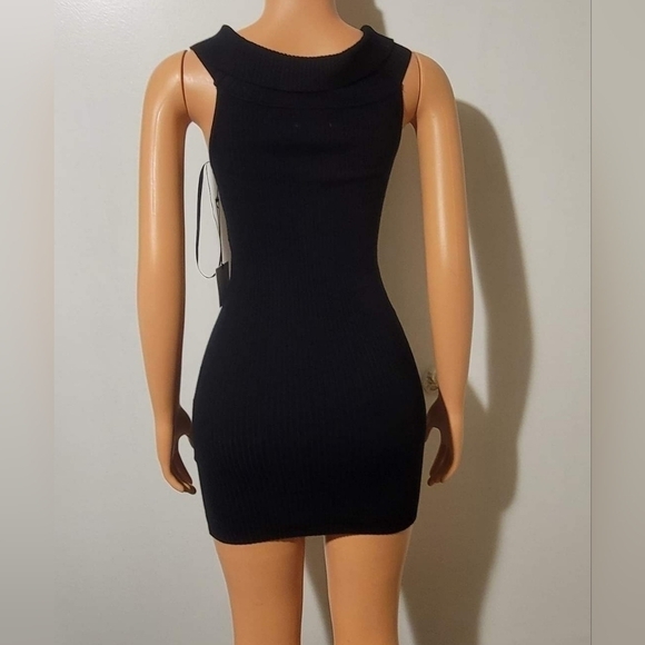 BY THE WAY NWT Tara off shoulder Ribbed Knit dress size small. - Picture 3 of 6
